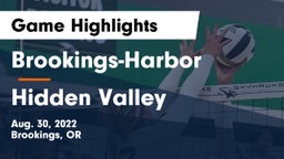 Brookings-Harbor  vs Hidden Valley  Game Highlights - Aug. 30, 2022