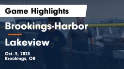 Brookings-Harbor  vs Lakeview  Game Highlights - Oct. 5, 2023