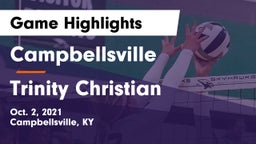 Campbellsville  vs Trinity Christian Game Highlights - Oct. 2, 2021