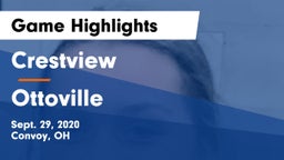 Crestview  vs Ottoville  Game Highlights - Sept. 29, 2020