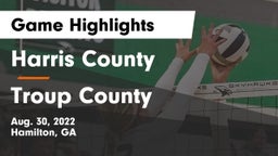 Harris County  vs Troup County  Game Highlights - Aug. 30, 2022