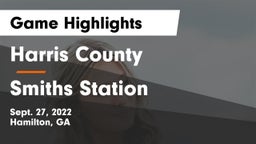 Harris County  vs Smiths Station  Game Highlights - Sept. 27, 2022