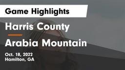 Harris County  vs Arabia Mountain  Game Highlights - Oct. 18, 2022