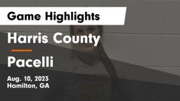 Harris County  vs Pacelli  Game Highlights - Aug. 10, 2023