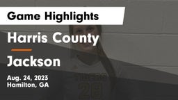 Harris County  vs Jackson  Game Highlights - Aug. 24, 2023