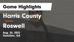 Harris County  vs Roswell  Game Highlights - Aug. 26, 2023