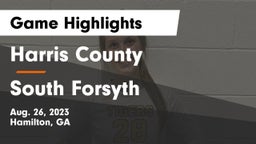 Harris County  vs South Forsyth  Game Highlights - Aug. 26, 2023