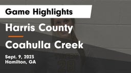 Harris County  vs Coahulla Creek  Game Highlights - Sept. 9, 2023