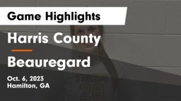 Harris County  vs Beauregard  Game Highlights - Oct. 6, 2023