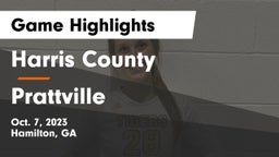 Harris County  vs Prattville  Game Highlights - Oct. 7, 2023