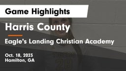 Harris County  vs Eagle's Landing Christian Academy  Game Highlights - Oct. 18, 2023