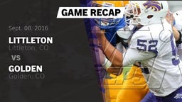 Recap: Littleton  vs. Golden  2016