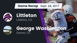 Recap: Littleton  vs. George Washington  2017