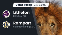 Recap: Littleton  vs. Rampart  2017