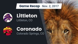 Recap: Littleton  vs. Coronado  2017