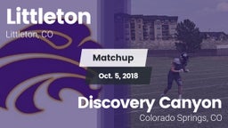Matchup: Littleton High vs. Discovery Canyon  2018