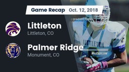 Recap: Littleton  vs. Palmer Ridge  2018