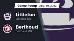 Recap: Littleton  vs. Berthoud  2023
