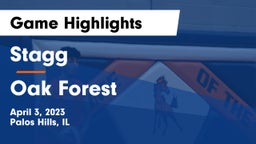 Stagg  vs Oak Forest  Game Highlights - April 3, 2023