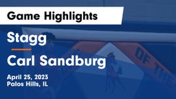 Stagg  vs Carl Sandburg  Game Highlights - April 25, 2023