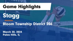 Stagg  vs Bloom Township  District 206 Game Highlights - March 30, 2024