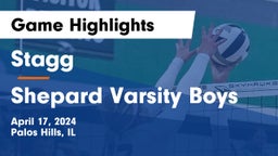 Stagg  vs Shepard Varsity Boys Game Highlights - April 17, 2024