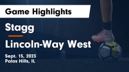 Stagg  vs Lincoln-Way West  Game Highlights - Sept. 15, 2023