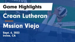 Crean Lutheran  vs Mssion Viejo Game Highlights - Sept. 6, 2022