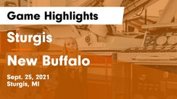 Sturgis  vs New Buffalo  Game Highlights - Sept. 25, 2021