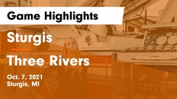 Sturgis  vs Three Rivers  Game Highlights - Oct. 7, 2021