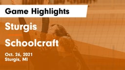 Sturgis  vs Schoolcraft Game Highlights - Oct. 26, 2021