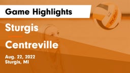 Sturgis  vs Centreville  Game Highlights - Aug. 22, 2022