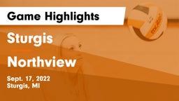Sturgis  vs Northview  Game Highlights - Sept. 17, 2022