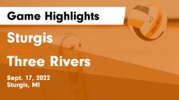 Sturgis  vs Three Rivers  Game Highlights - Sept. 17, 2022