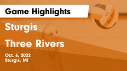 Sturgis  vs Three Rivers  Game Highlights - Oct. 6, 2022