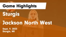 Sturgis  vs Jackson North West Game Highlights - Sept. 9, 2023