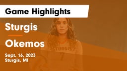 Sturgis  vs Okemos  Game Highlights - Sept. 16, 2023