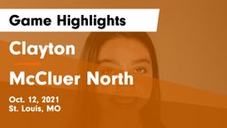 Clayton  vs McCluer North  Game Highlights - Oct. 12, 2021