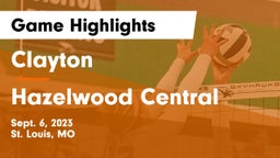 Clayton  vs Hazelwood Central  Game Highlights - Sept. 6, 2023
