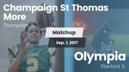 Matchup: Champaign St Thomas vs. Olympia  2017