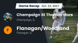 Recap: Champaign St Thomas More  vs. Flanagan/Woodland  2021