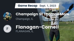 Recap: Champaign St Thomas More  vs. Flanagan-Cornell  2023