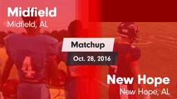 Matchup: Midfield  vs. New Hope  2016