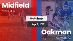 Matchup: Midfield  vs. Oakman  2017