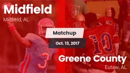 Matchup: Midfield  vs. Greene County  2017