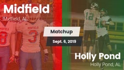 Matchup: Midfield  vs. Holly Pond  2019