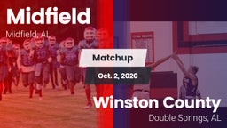 Matchup: Midfield  vs. Winston County  2020