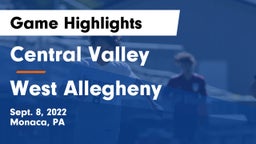 Central Valley  vs West Allegheny  Game Highlights - Sept. 8, 2022