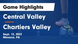 Central Valley  vs Chartiers Valley  Game Highlights - Sept. 13, 2022