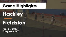 Hackley  vs Fieldston  Game Highlights - Jan. 26, 2019